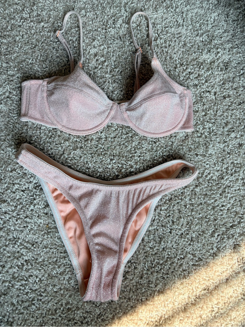 Triangl Lina Blush Bikini Set